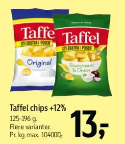 Føtex Taffel chips tilbud