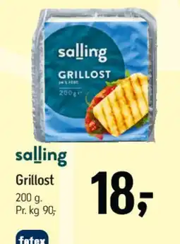 Føtex Salling Grillost tilbud