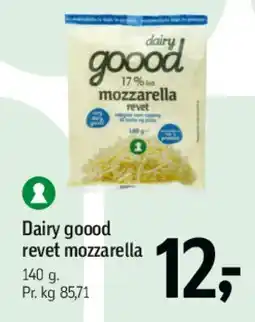 Føtex Dairy good revet mozzarella tilbud