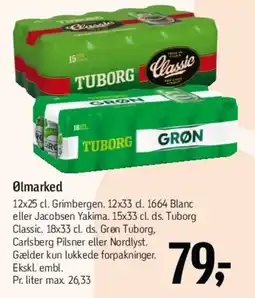 Føtex Ølpakker (Tuborg m.fl.) tilbud