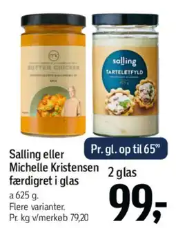 Føtex Salling / Michelle Kristensen i glas tilbud