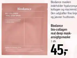 Føtex Biodance bio-collagen real deep mask (ansigtsmaske) tilbud