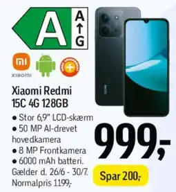 Føtex Xiaomi Redmi 10C 4G 128GB tilbud