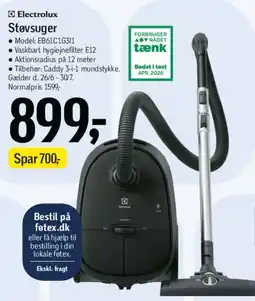 Føtex Electrolux støvsuger tilbud