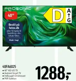 Føtex Prosonic 40 HD LED TV (40FA6025) tilbud