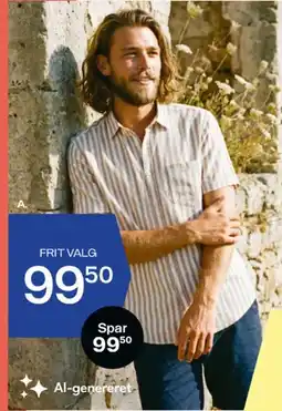 Føtex Herreskjorte eller shorts tilbud