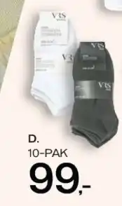 Føtex VRS strømper / sokker 10-pak tilbud