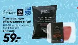 Bilka Salling - røget fisk og rejer (frit valg) tilbud