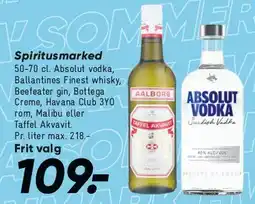 Bilka Absolut Vodka tilbud