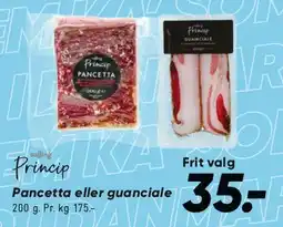 Bilka Pancetta eller guanciale tilbud