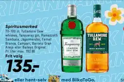 Bilka Tullamore D.E.W. / Tanqueray tilbud