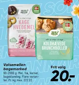 Bilka Valsemøllen bagemix tilbud