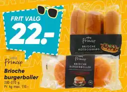 Bilka Brioche burgerboller / hotdogbrød tilbud