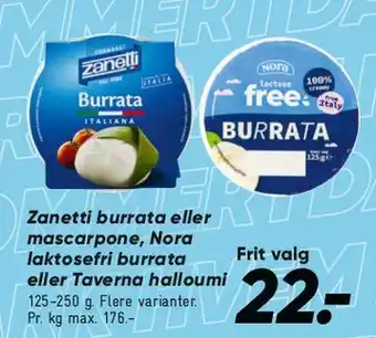 Bilka Burrata tilbud