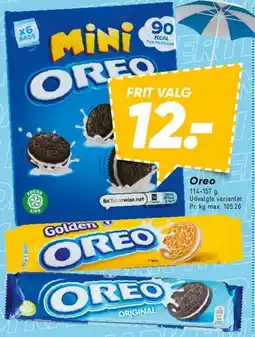 Bilka Oreo (Mini / Golden / Original) tilbud