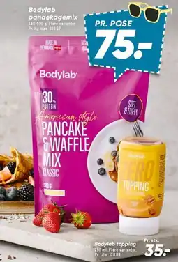 Bilka Bodylab American Style Pancake & Waffle Mix tilbud