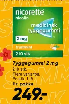 Bilka Nicorette QuickMist 1 mg tilbud
