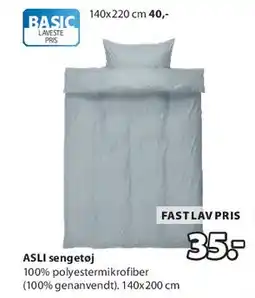 JYSK ASLI sengesæt tilbud
