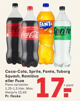 SPAR Coca-Cola, Sprite, Fanta m.fl. tilbud