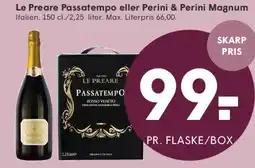 SPAR Le Preare Passatempo / Perini & Perini Magnum tilbud