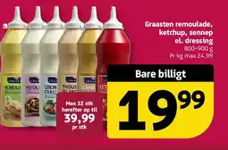 Løvbjerg Graasten remoulade, ketchup, sennep el. dressing tilbud