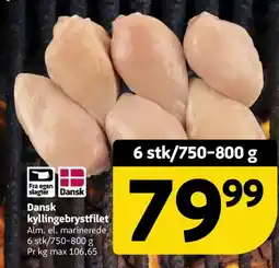 Løvbjerg Dansk kyllingebrystfilet tilbud