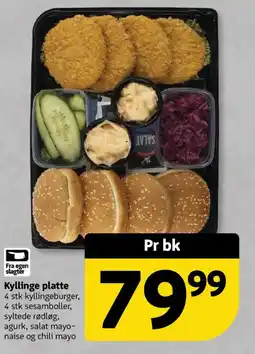 Løvbjerg Kyllinge platte tilbud