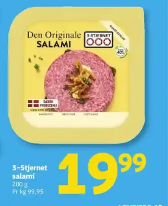 Løvbjerg 3-Stjernet salami tilbud