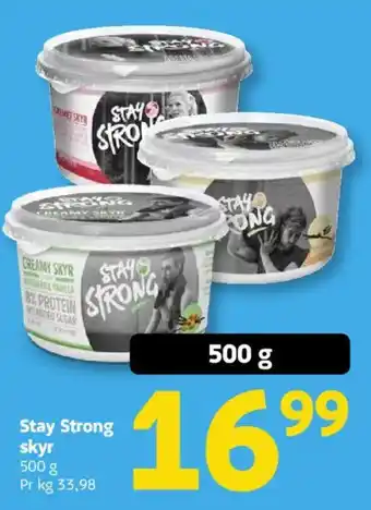 Løvbjerg Stay Strong skyr tilbud
