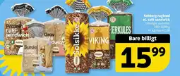 Løvbjerg Kohberg rugbrød el. café sandwich tilbud