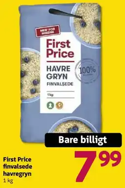 Løvbjerg First Price finvalsede havregryn tilbud