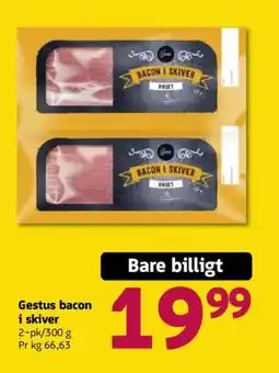 Løvbjerg Gestus bacon i skiver tilbud