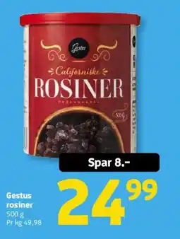 Løvbjerg Gestus rosiner tilbud
