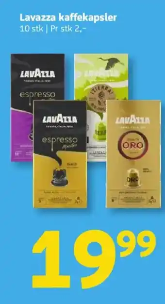 Løvbjerg Lavazza kaffekapsler tilbud