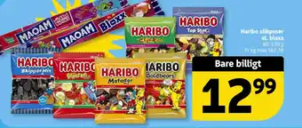 Løvbjerg Haribo slikposer el. bloxx tilbud