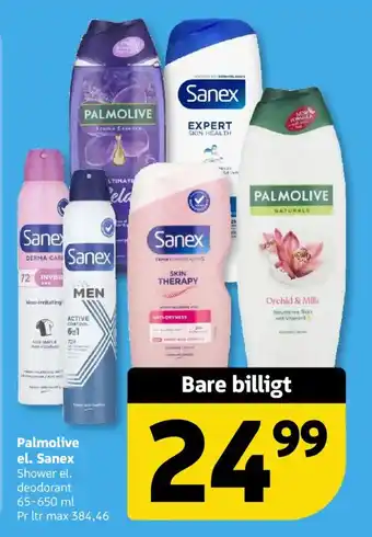 Løvbjerg Palmolive el. Sanex tilbud