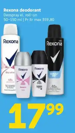 Løvbjerg Rexona deodorant tilbud