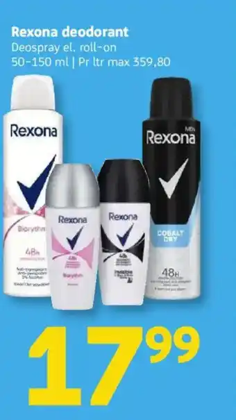 Løvbjerg Rexona deodorant tilbud