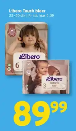 Løvbjerg Libero Touch bleer tilbud