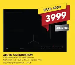 Punkt1 AEG 80 cm Induktion tilbud