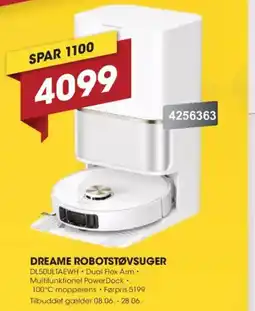 Punkt1 Dreame Robotstøvsuger tilbud