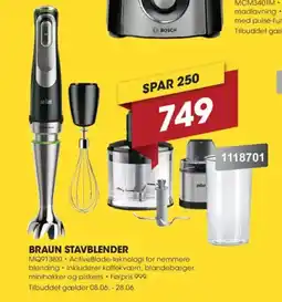 Punkt1 Braun Stavblender tilbud