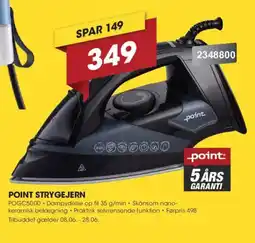 Punkt1 Point Strygejern tilbud