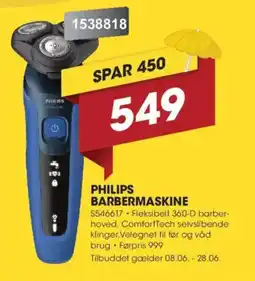 Punkt1 PHILIPS Barbermaskine tilbud