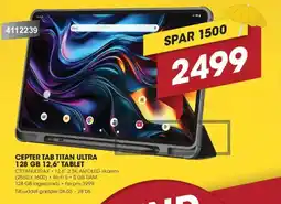 Punkt1 Cepter Tab titan ultra 128 GB12,6" tablet tilbud