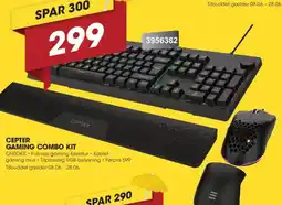 Punkt1 Cepter gaming combo kit tilbud