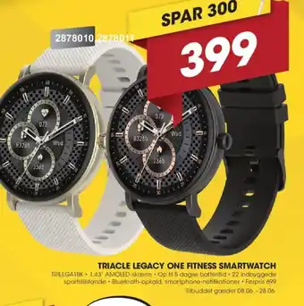 Punkt1 Triacle Legacy One fitness smartwatch tilbud