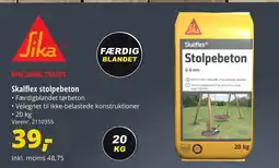10-4 Byggecenter Skalflex stolpebeton tilbud