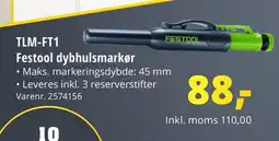 10-4 Byggecenter TLM-FT1 Festool dybhulsmarkør tilbud