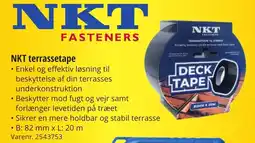 10-4 Byggecenter NKT terrassetape tilbud